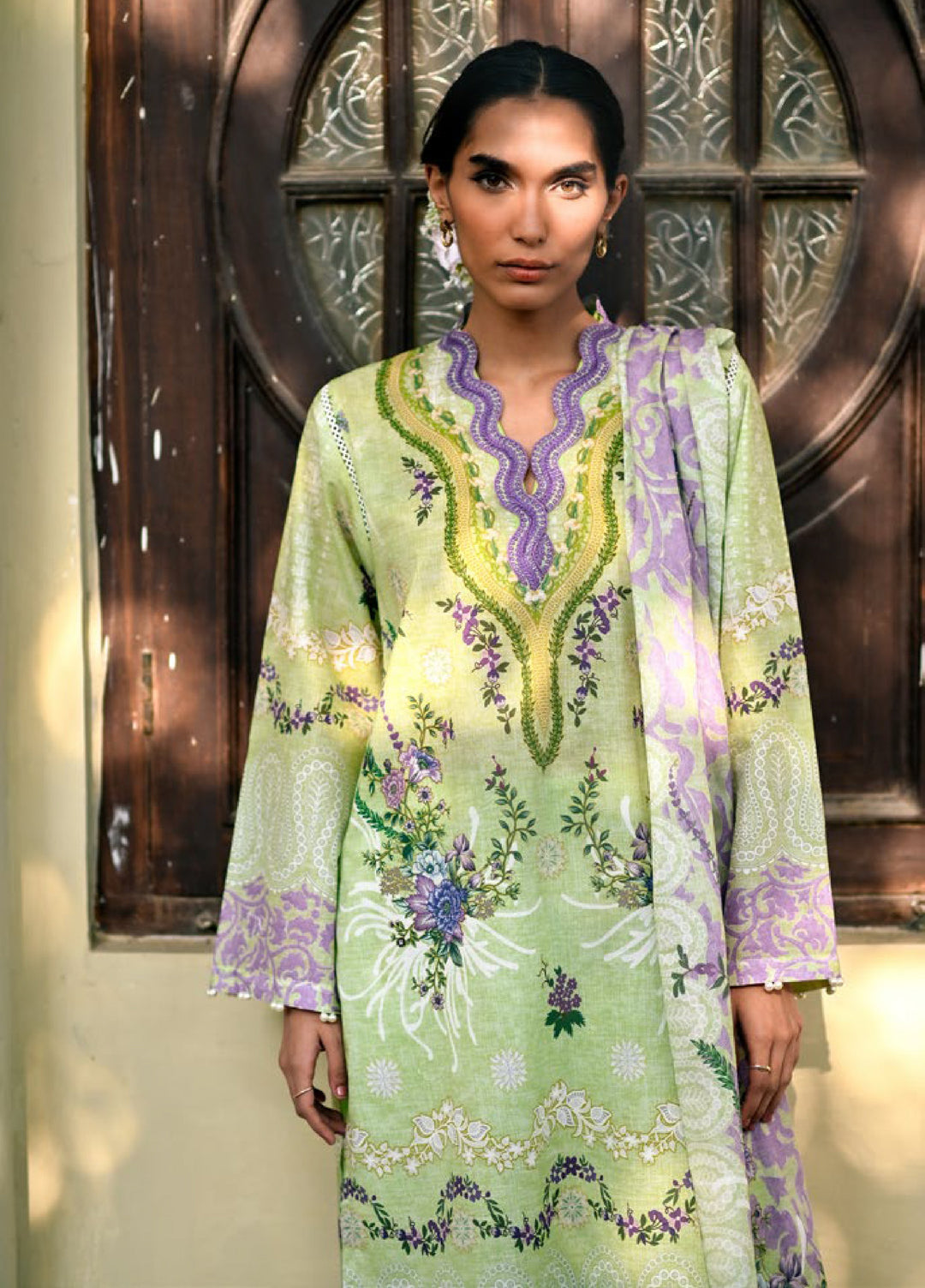 Rangon ka Angan by Gul Ahmed Unstitched Embroidered Lawn 3 Piece Suit GA26URAL CL-62277 - Summer Collection
