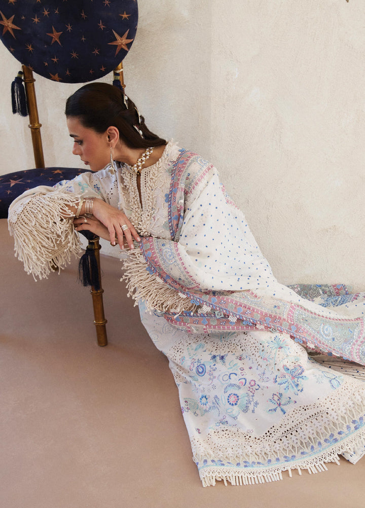 Suffuse Unstitched Embroidered Lawn 3 Piece Suit SSY26ULE Veluna - Eid Collection