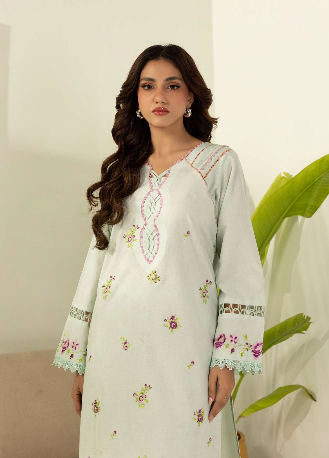 Zellbury Unstitched Embroidered Lawn 2 Piece Suit ZB26UC WUS26E20410 - Casual Collection
