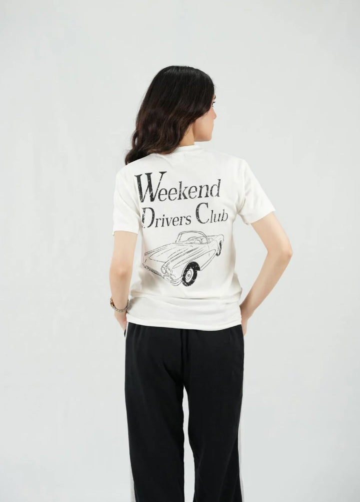 Mercato RTW Solids Cotton 1 Piece Round Neck White Shirt