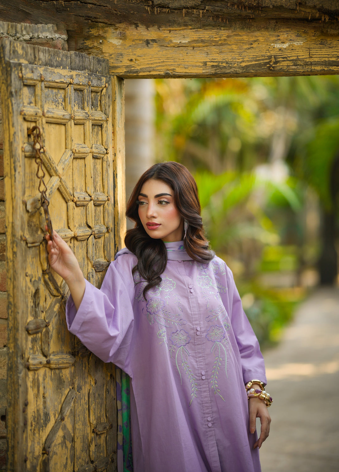 Daily Luxe by Huma Gul Unstitched Printed Lawn 3 Piece Suit BAHARHG-1102 - Casual Collection
