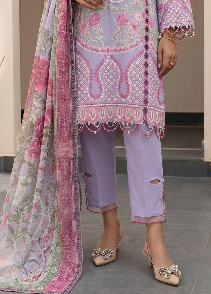 Zellbury Unstitched Printed Lawn 3 Piece Suit ZB26UC WUS25E30614 - Casual Collection