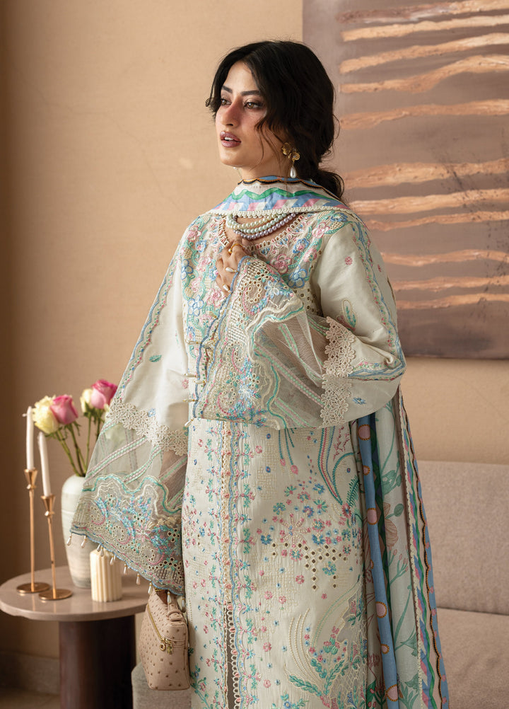Sirene by Mahnur Unstitched Embroidered Lawn 3 Piece Suit MN26USL S-14 - Summer Collection
