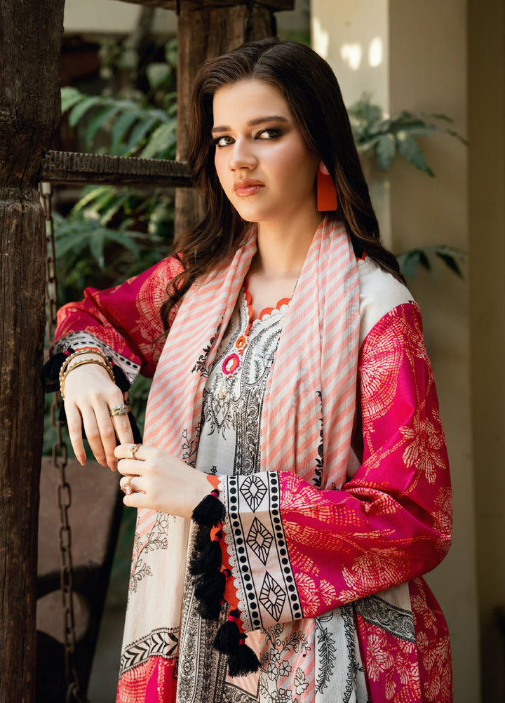 Desert Rose by Gul Ahmed Unstitched Printed Lawn 3 Piece Suit GA26UDRL CH-62021 - Summer Collection