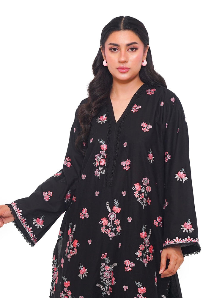 Ileen by naba bilal Unstitched Embroidered Lawn 3 Piece Suit IN26UEL AYZEL - Casual Collection