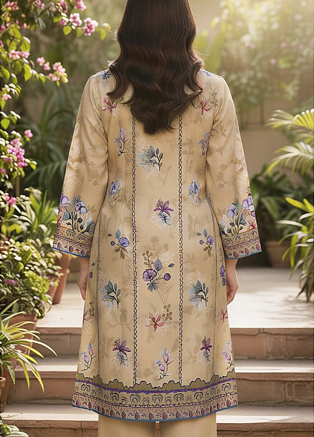 Zync by Florent Unstitched Printed Lawn 3 Piece Suit FL26UZPL FZ-05 - Summer Collection