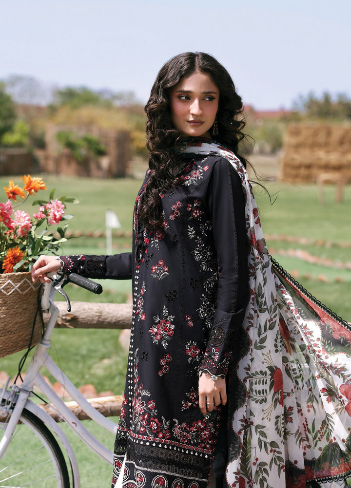 Summer Soiree by Zarposh Unstitched Embroidered Lawn 3 Piece Suit ZR26ULS Osyra - Festive Collection