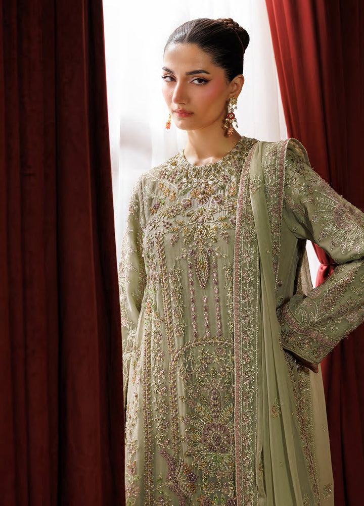 Celeste by Emaan Adeel Unstitched Embroidered Chiffon 3 Piece Suit EA26UCF Elara - Festive Collection