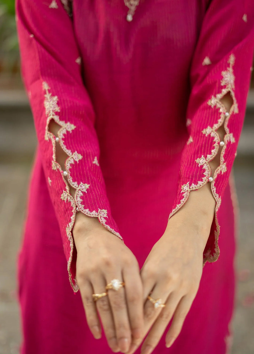 Omal by Komal Mera Eid Ka Jora Women Cotton Susi 3 Piece Pret Suit Gulaal - Festive Collection