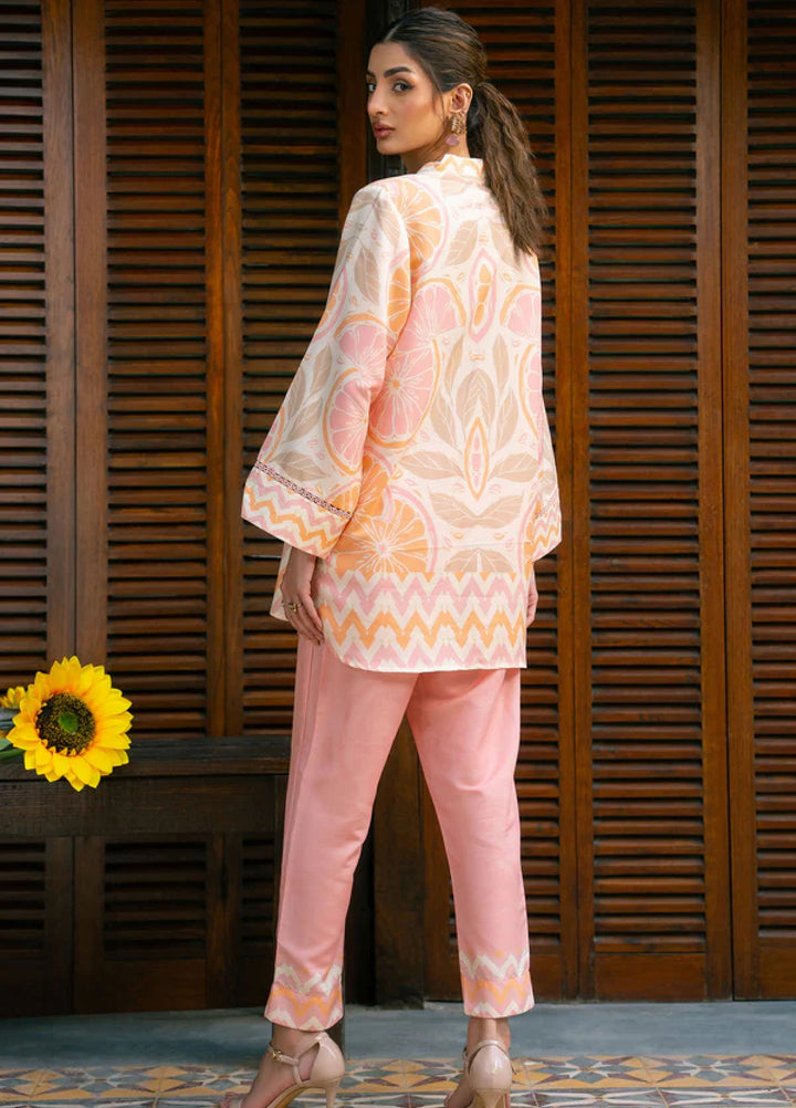 Nairah Women Pret Printed Arabic Lawn Suit NAH26PN Citrus Breeze - Spring Collection