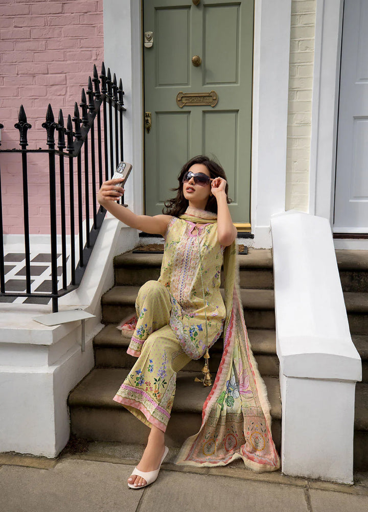 Sobia Nazir Prints Unstitched Embroidered Lawn 3 Piece Suit SN26UPL D-02B - Summer Collection