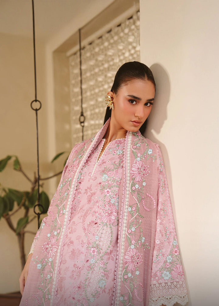 Serein by Ayzel Unstitched Embroidered Lawn 3 Piece Suit AAF26USL Seraphe - Eid Collection