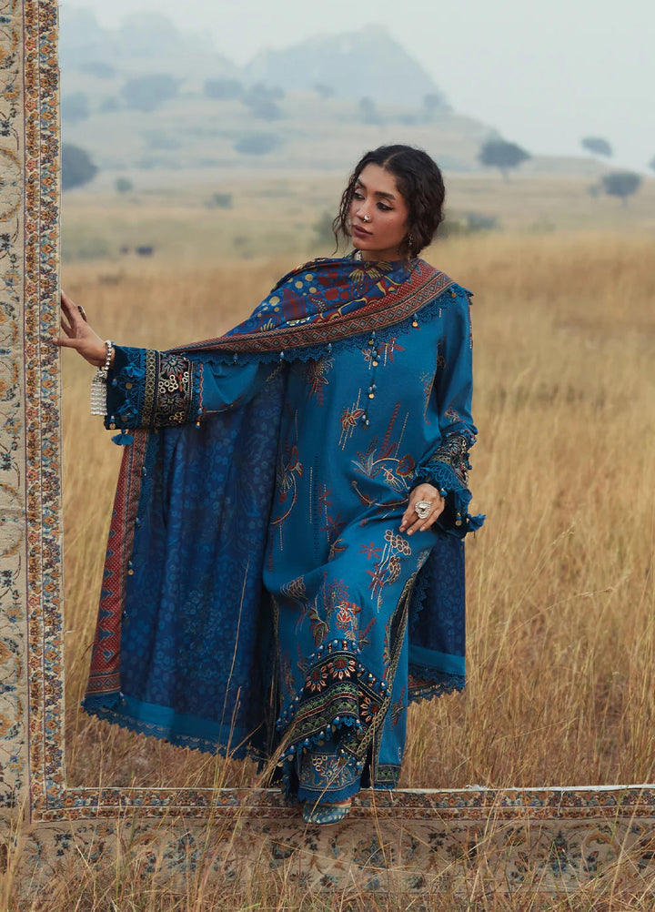 Saira Rizwan Unstitched Karandi Embroidered Suits 3 Piece SR25UW D-10 Sahar - Winter Collection