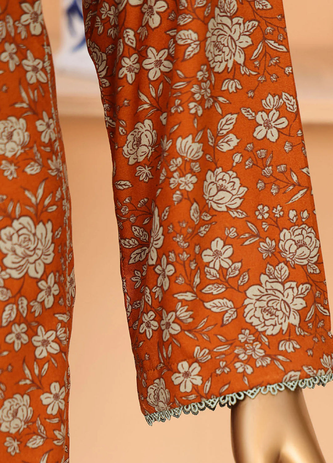 Wintry by Hz Textiles Printed Linen Suits Unstitched 3 Piece LCP-202 - Winter Collection