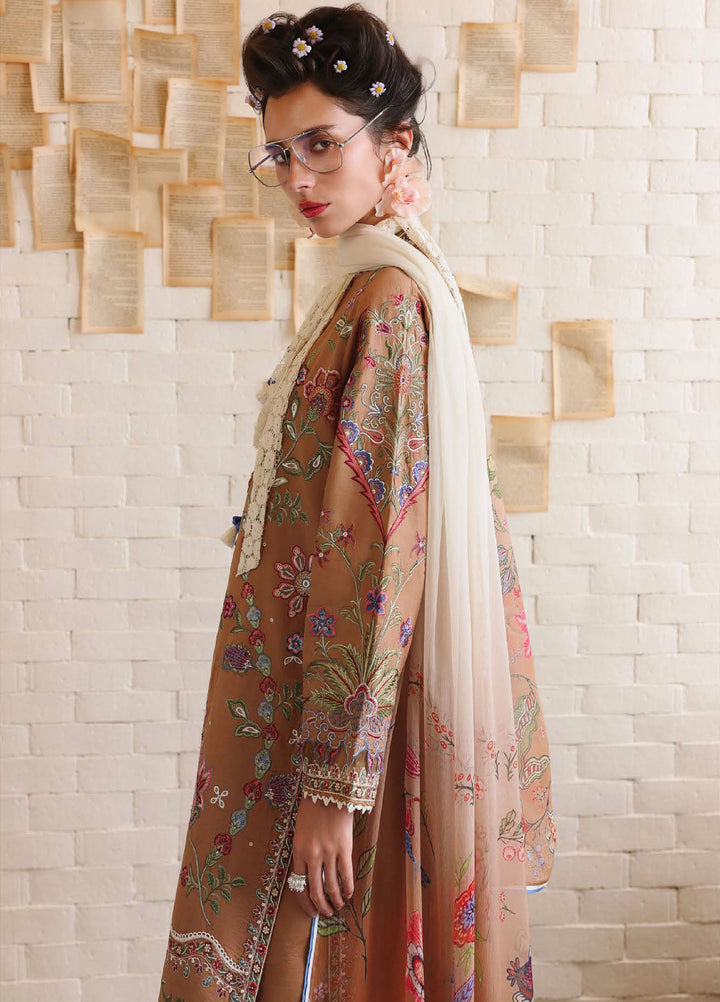 The Secret Garden by Mushq Unstitched Embroidered Lawn 3 Piece Suit MU26USG Wild Bloom HUNSS260408 - Festive Collection