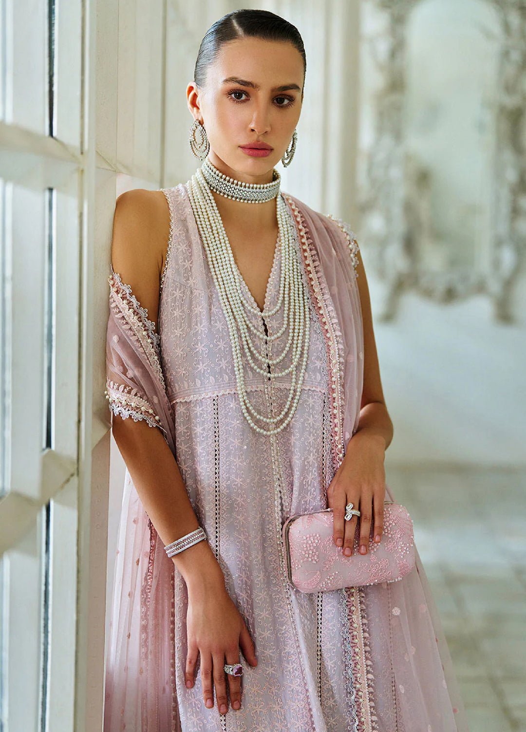 Sobia Nazir Unstitched Embroidered Luxury Lawn 3 Piece Suit SN26ULE D-01 B - Eid Collection