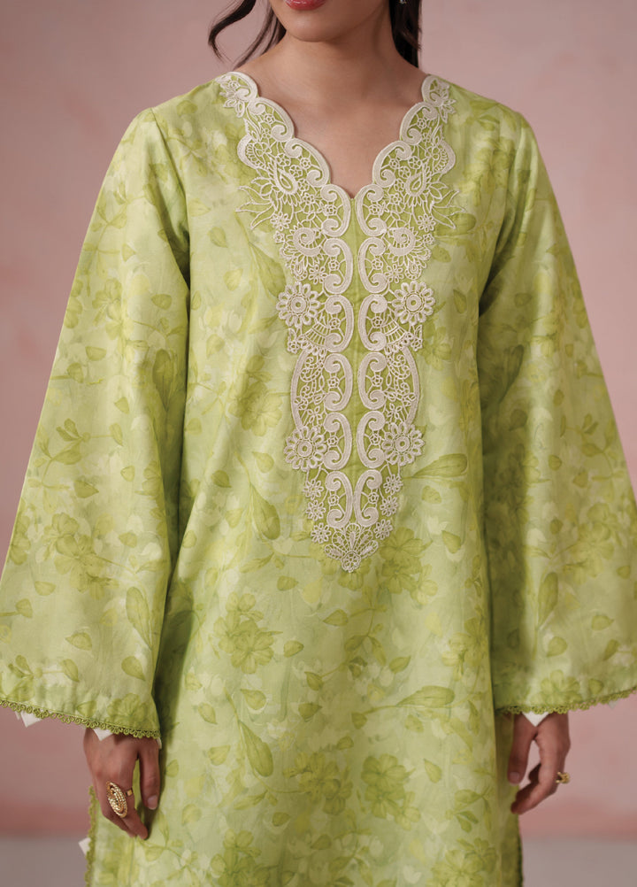 Summer Diary by Neeshay Unstitched Printed Lawn 3 Piece Suit NSH26SD Verdant Whisper - Casual Collection