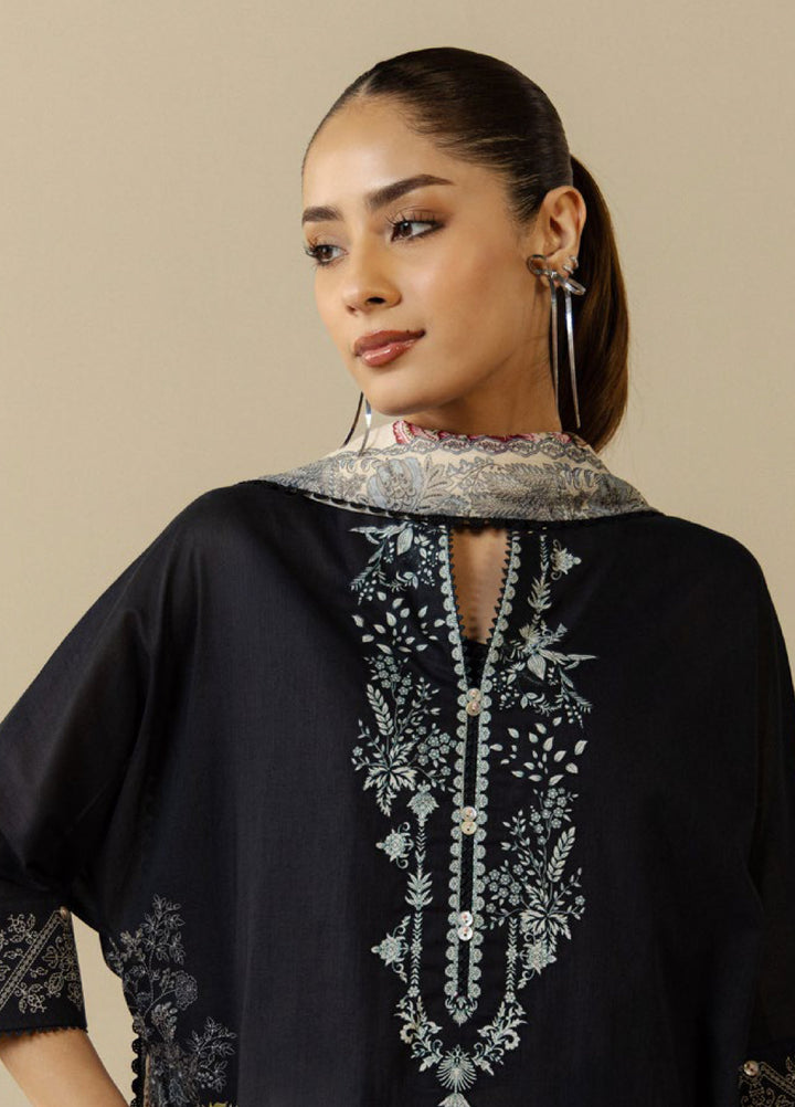 Coco by Zara Shahjahan Unstitched Printed Lawn 3 Piece Suit CZS26UPL CASSIA-10B - Summer Collection