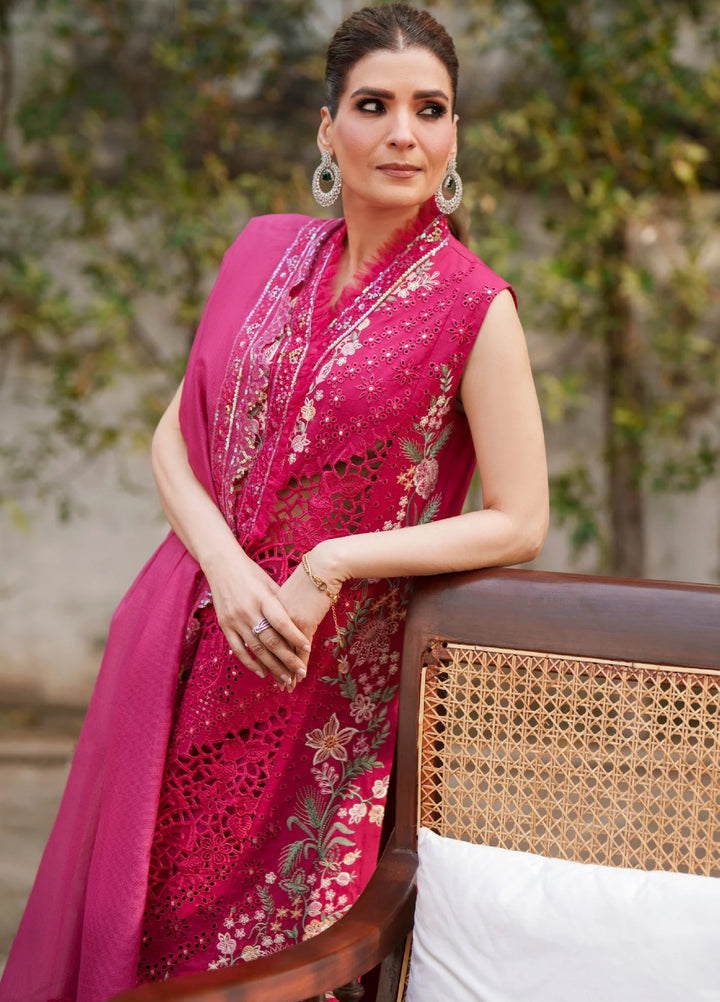 Versa by Asifa and Nabeel Unstitched Embroidered Lawn 3 Piece Suit AN26UVL VUL26-07 Ethereal Echo - Festive Collection
