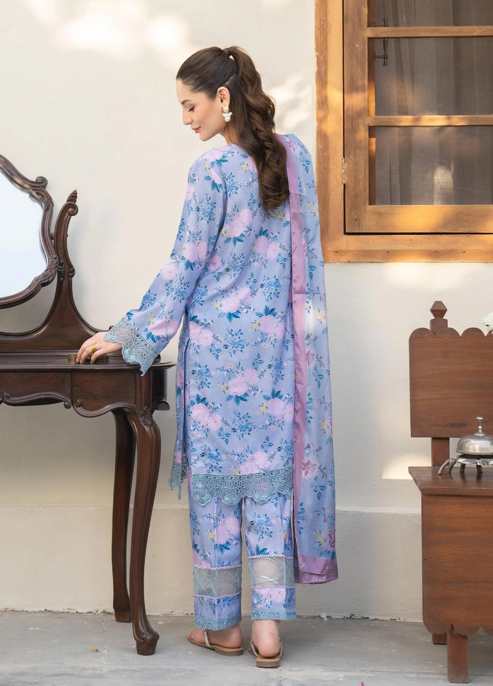 Mah e Noor Intermix by Panache 3 Piece Raw silk Aeris - Winter Collection