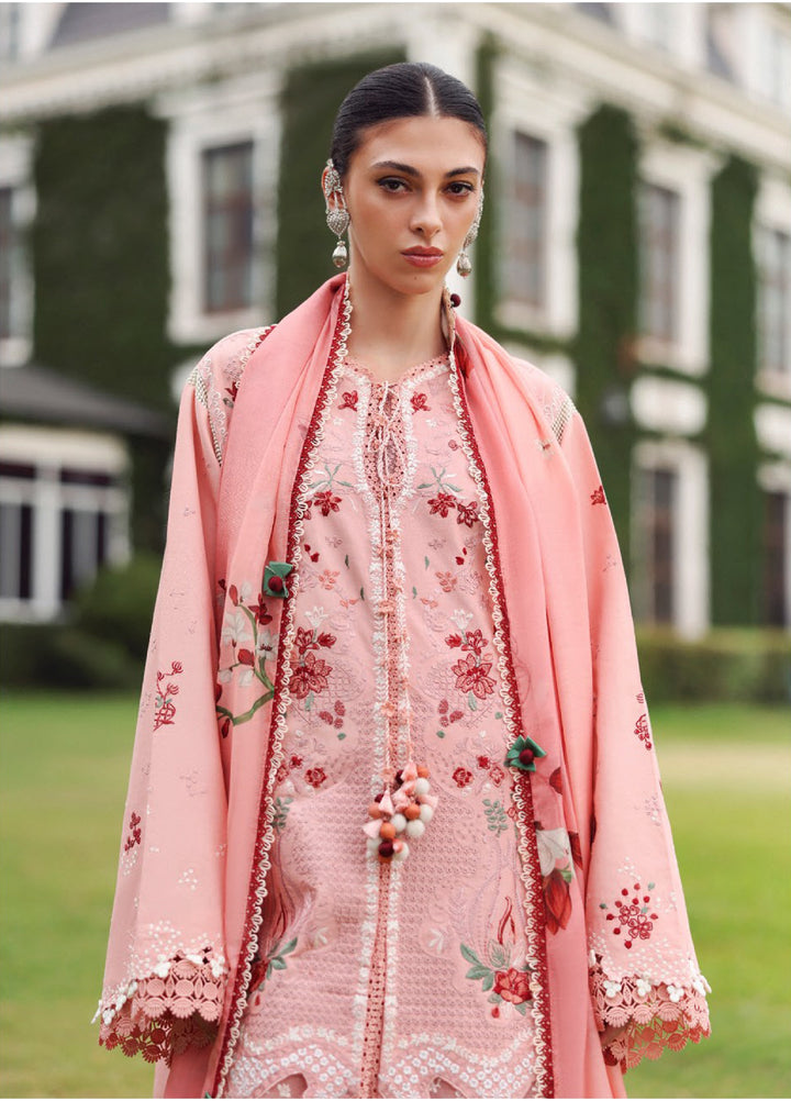 Lilas by Republic WomensWear Unstitched Embroidered Lawn 3 Piece Suit RW26ULL D-7A - Eid Collection