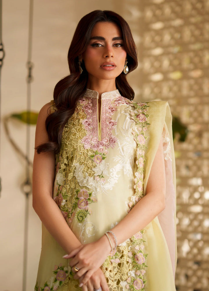 Versa by Asifa and Nabeel Unstitched Embroidered Lawn 3 Piece Suit AN26UVL VUL26-03 Heirloom - Festive Collection