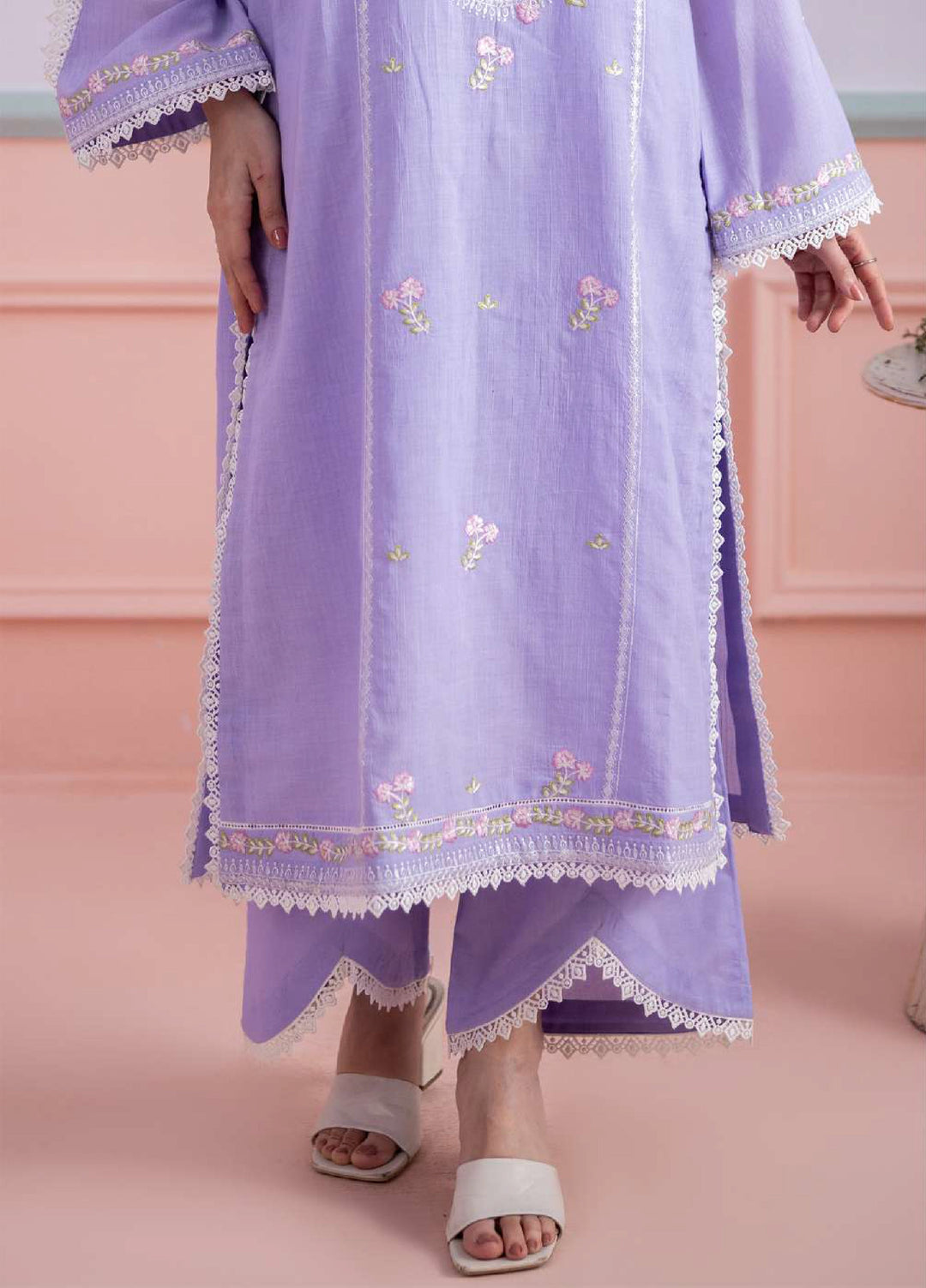 Zellbury Unstitched Embroidered Lawn 2 Piece Suit ZB26UVIII WUS26E21212 - Casual Collection