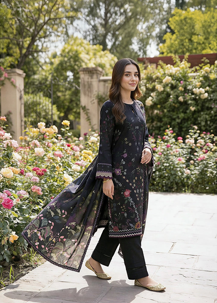 Zync by Florent Unstitched Printed Lawn 3 Piece Suit FL26UZPL FZ-08 - Summer Collection
