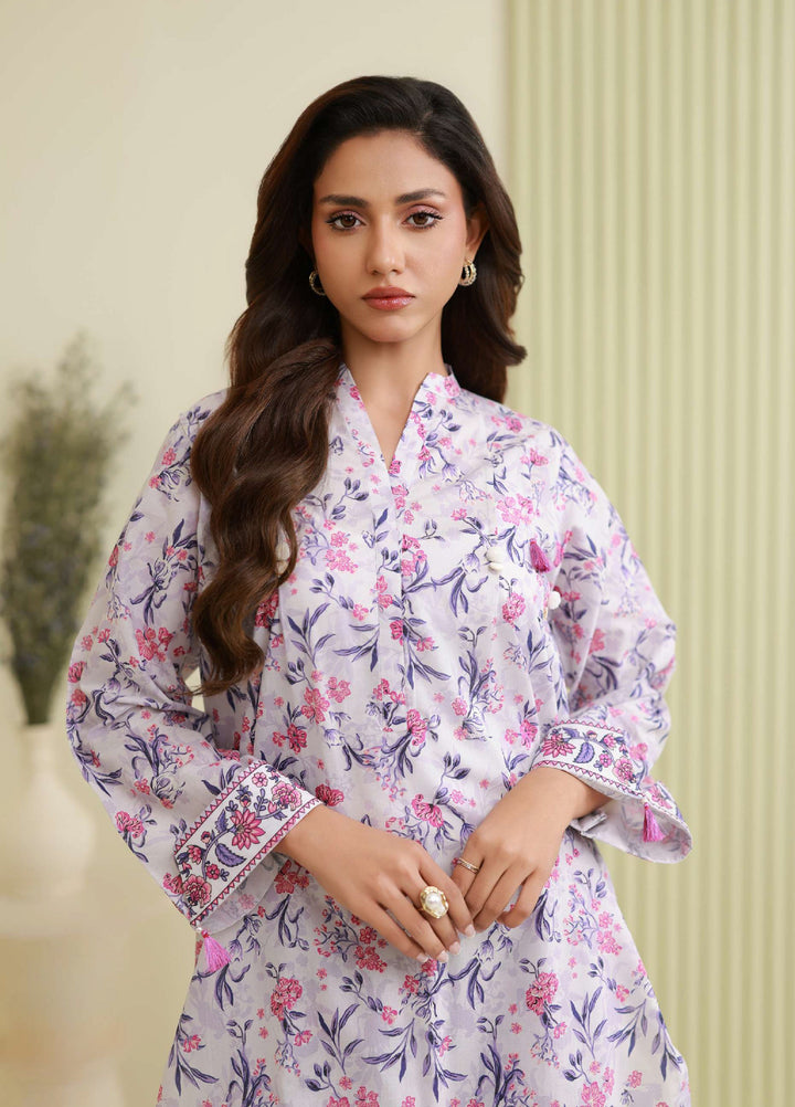 Zellbury Unstitched Printed Lawn 2 Piece Suit ZB26UC WUS26X20866 - Casual Collection