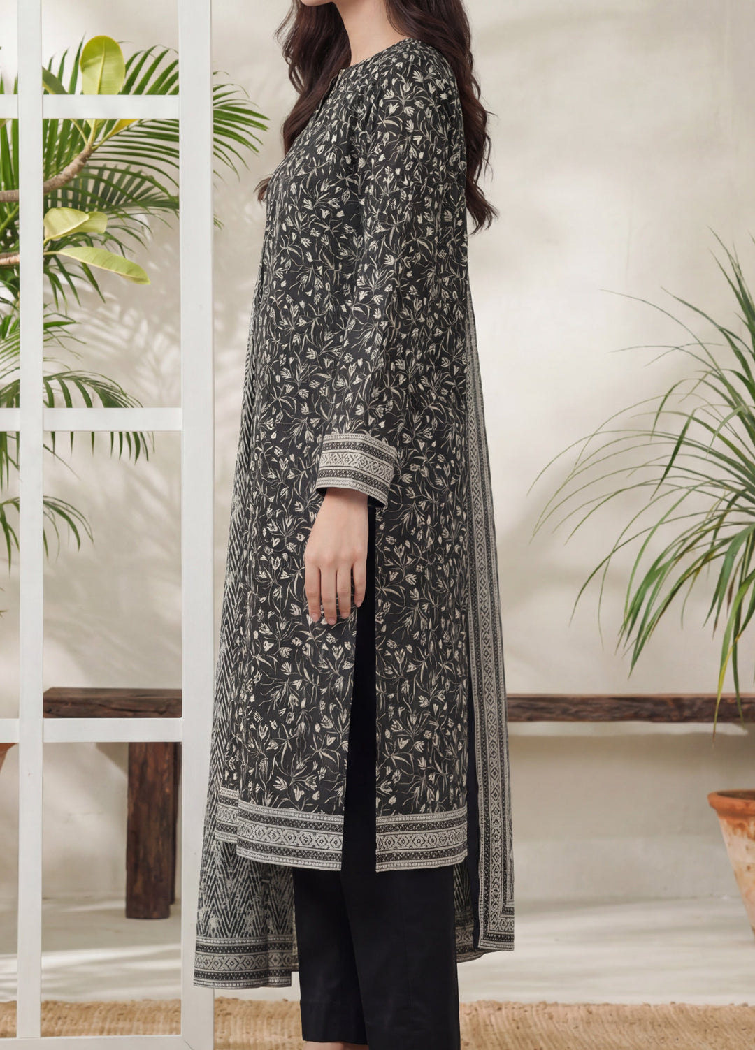 Daman by VS Textiles Unstitched Printed Lawn 3 Piece Suit VS26UDL D-15 843 - Casual Collection