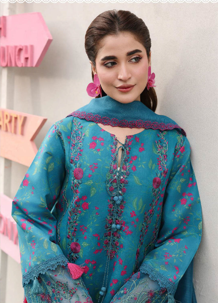 Florence by Rang Rasiya Unstitched Embroidered Lawn 3 Piece Suit RR26ULF Florence Tina - Festive Collection