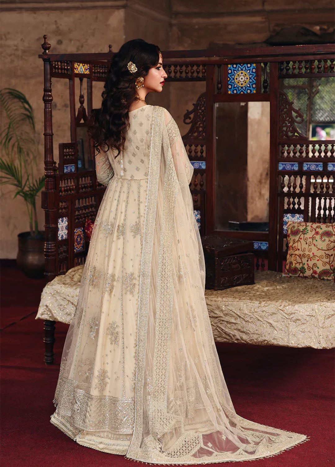 Silsila by Meeral Pret Embroidered Net 3 Piece Noori - Festive Collection