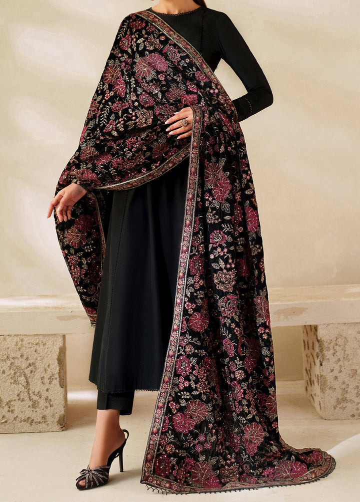 Zarif Velvet Shawls 1 Piece ZRF25VS ZRF-VS-03 - Festive Collection