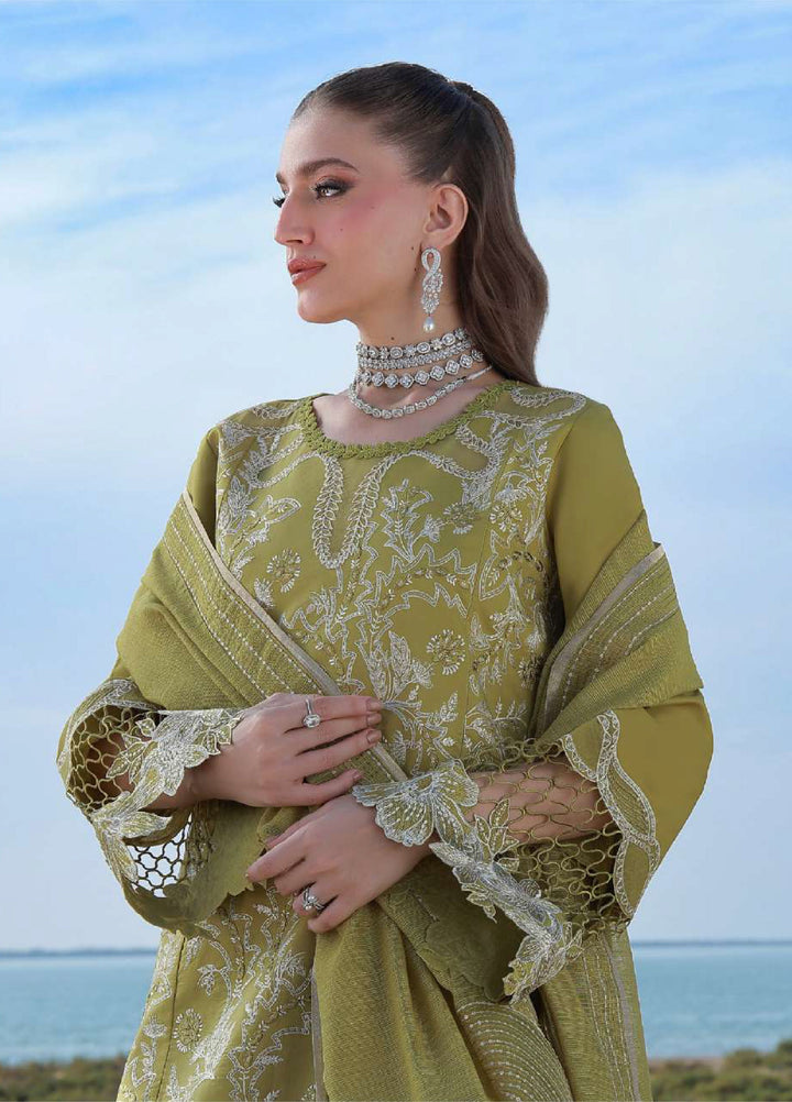 Rang Rasiya Premium Unstitched Embroidered Lawn 3 Piece Suit RR26UP D-11 Zariah - Festive Collection