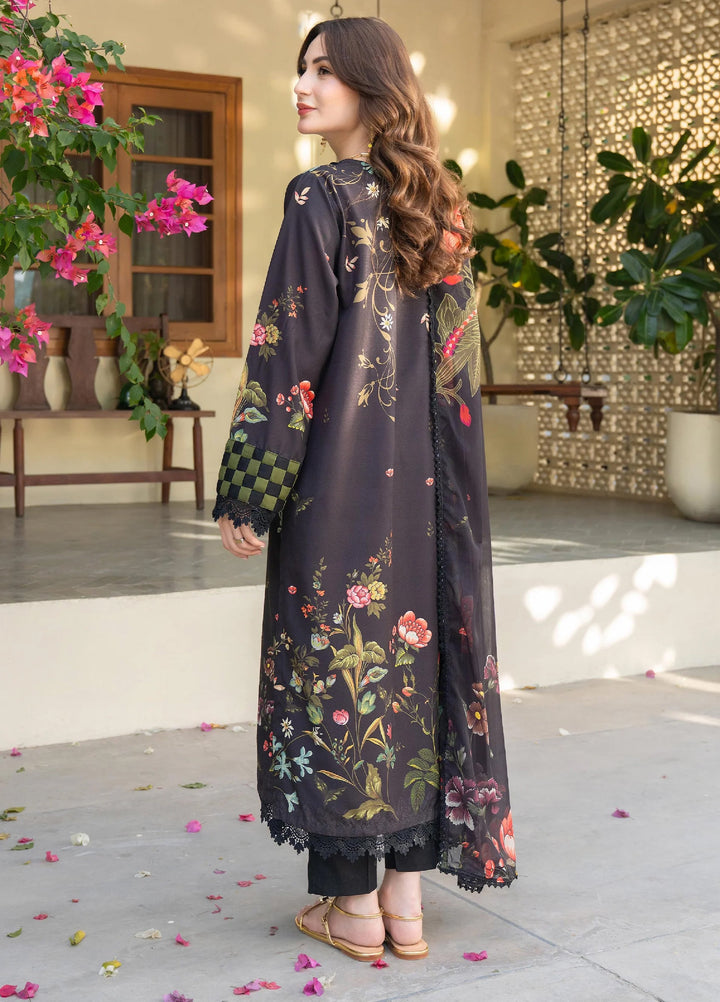 Mah e Noor Intermix by Panache 3 Piece Raw silk Orya - Winter Collection