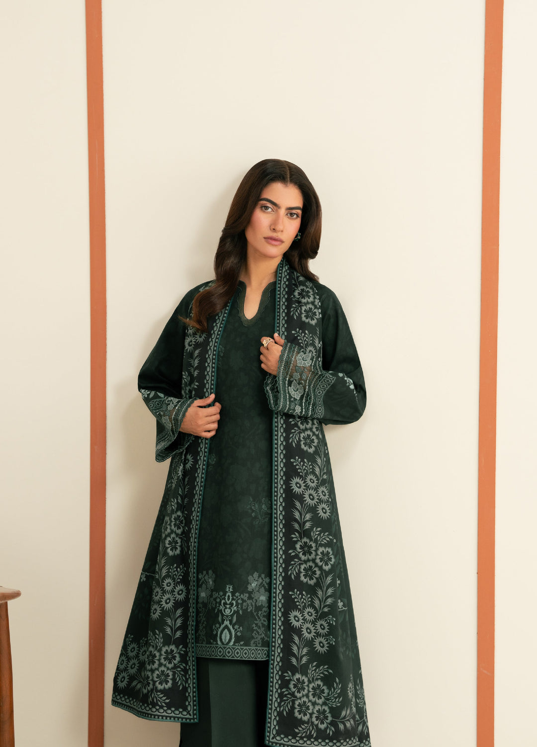 Seran Essentials Unstitched Printed Lawn 3 Piece Suit SN26UEL Zorin D-05 - Lawn Collection