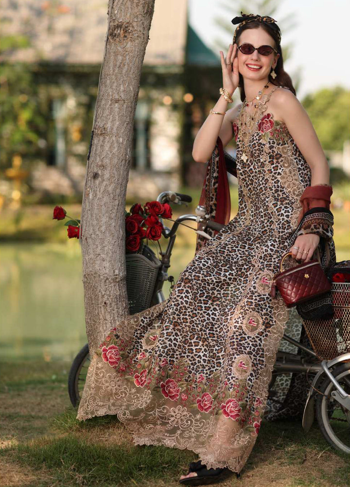Noor Luxe by Saadia Asad Unstitched Printed Lawn 3 Piece Suit SA26ULNE D11 - Eid Collection