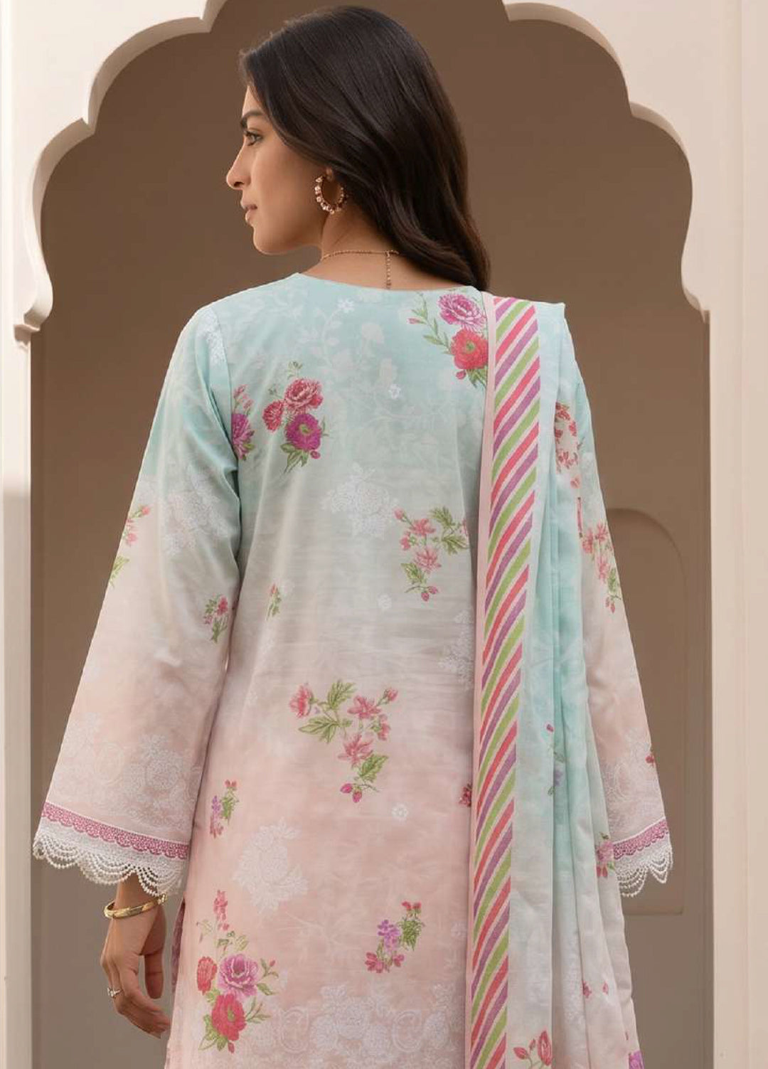 Zellbury Unstitched Printed Lawn 3 Piece Suit ZB26UC WUS26X31032 - Casual Collection