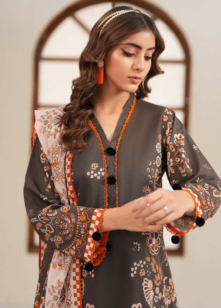 Salina by Regalia Textile Unstitched Printed Lawn 3 Piece Suit RG26DPS D-8 - Summer Collection