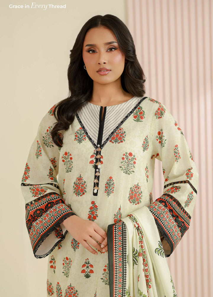 Zellbury Unstitched Printed Lawn 3 Piece Suit ZB26UCVII WUS26X31011 - Casual Collection