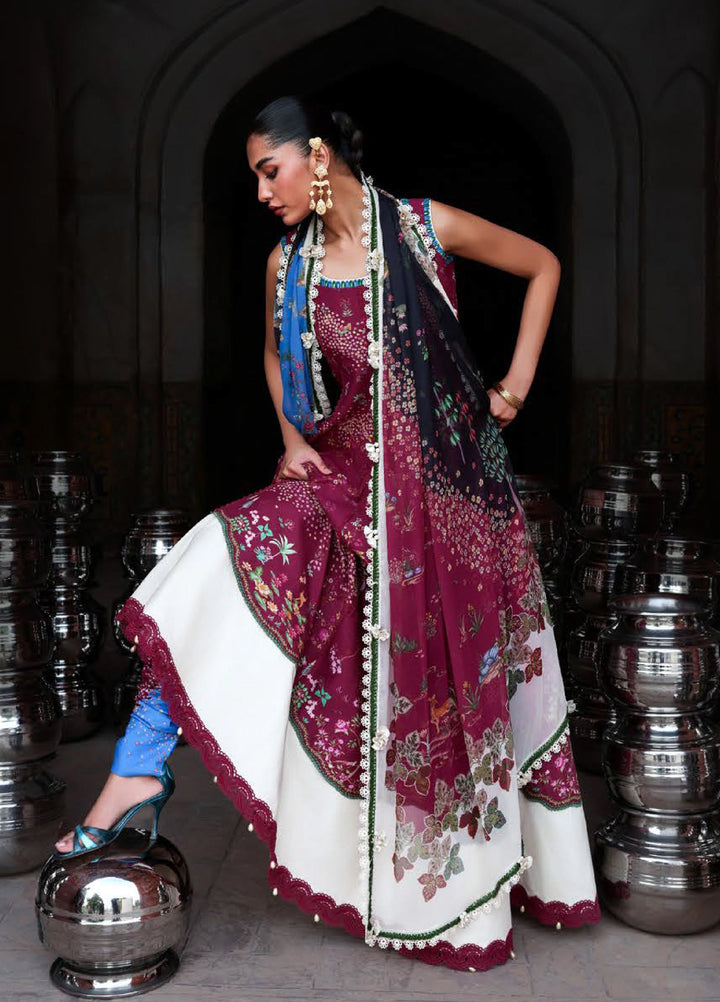 Neoma Prints by Republic Unstitched Printed Lawn 3 Piece Suit RW26UNL SP-3 MAHRU - Summer Collection