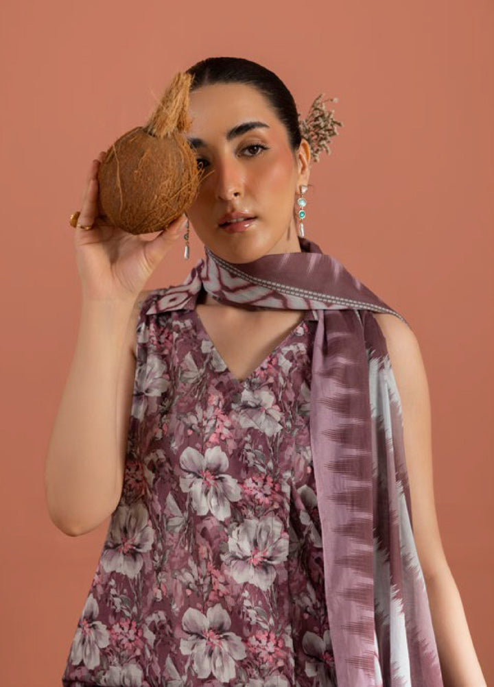 Bagheecha by Gul Ahmed Unstitched Printed Lawn 3 Piece Suit GA26ULB CL62450 - Casual Collection