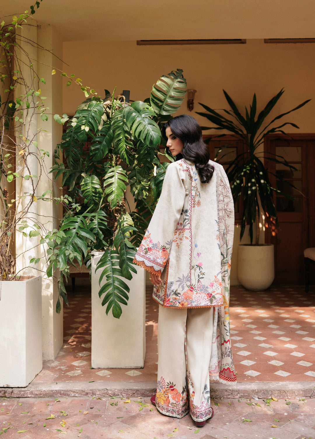 Zync by Florent Whispers Unstitched Embroidered Modal 3 Piece FL25WW FL-2A - Winter Collection