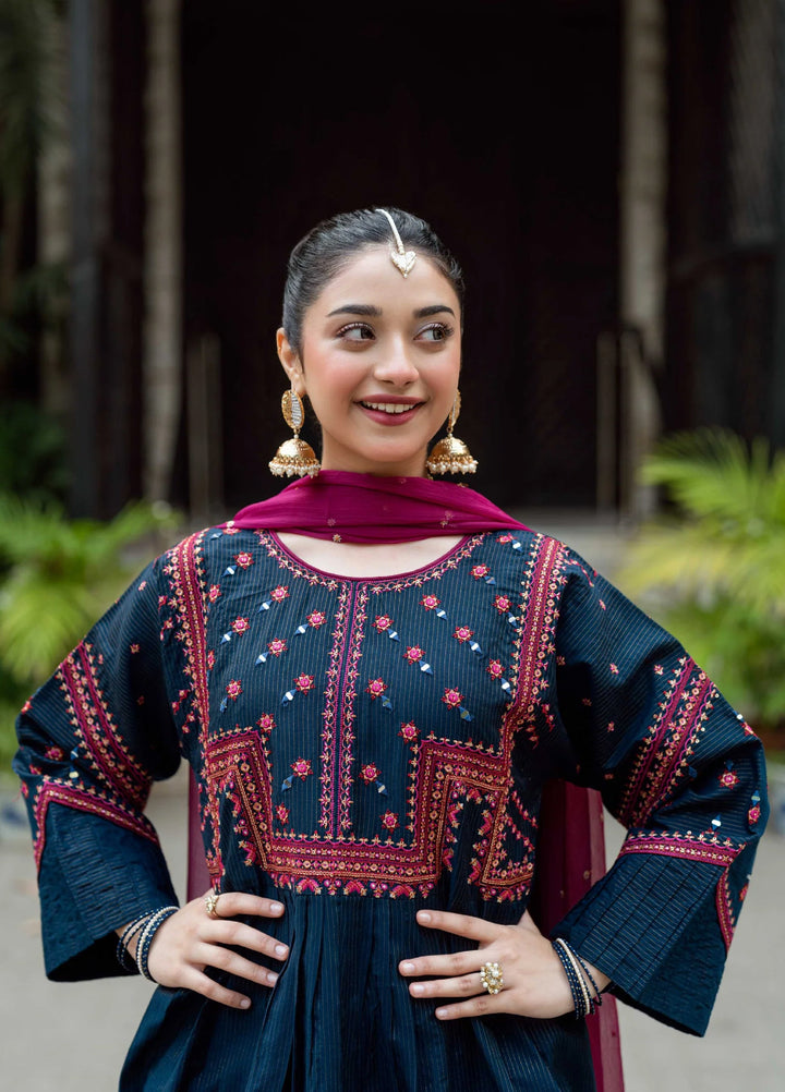 Omal by Komal Pret 3 Piece Cotton Susi Suit Marvi - Festive Collection