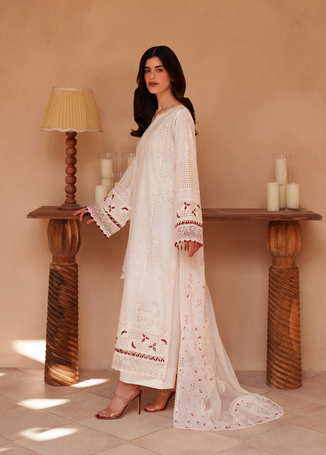 Iznik Unstitched Embroidered Lawn 3 Piece Suit IZ26ULE EL-06 - Eid Collection