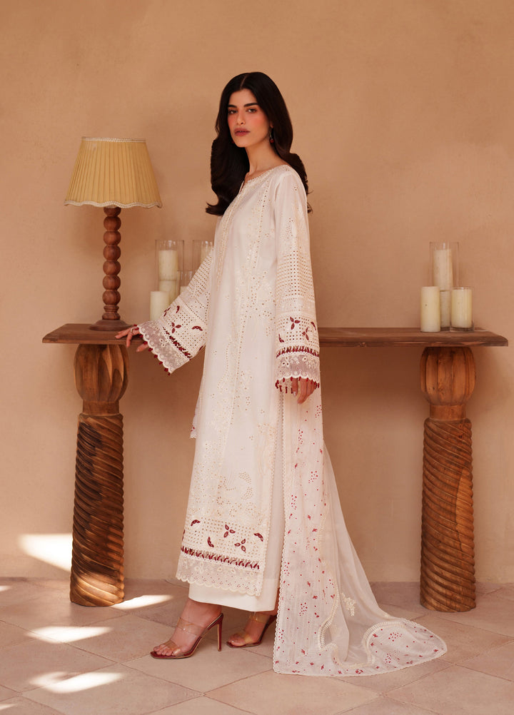Iznik Unstitched Embroidered Lawn 3 Piece Suit IZ26ULE EL-06 - Eid Collection