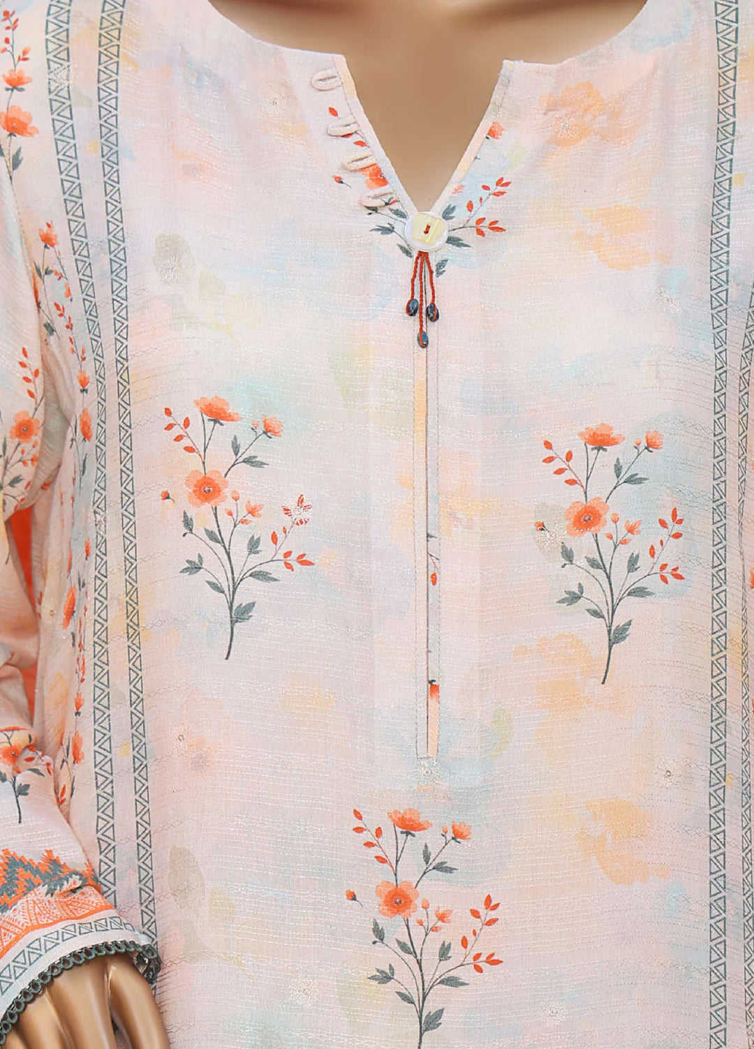 Vogue by Hz Textiles Embroidered Viscose Suits Unstitched 3 Piece VFC-1330 - Winter Collection