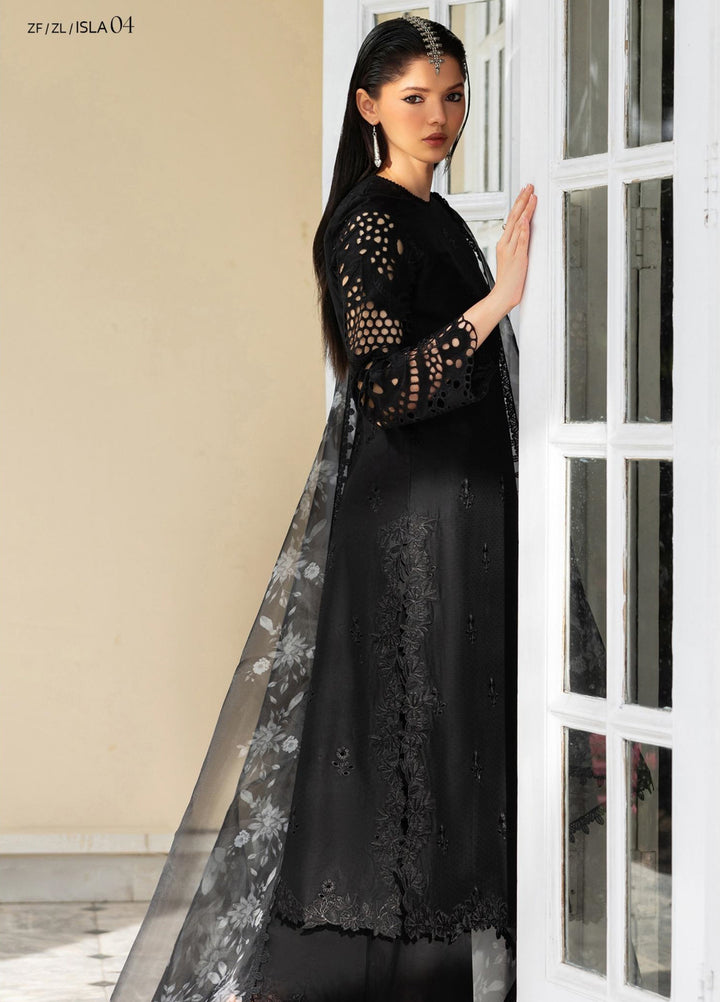 Zarif Unstitched Embroidered Lawn 3 Piece Suit ZR26ULF ISLA 04 - Festive Collection
