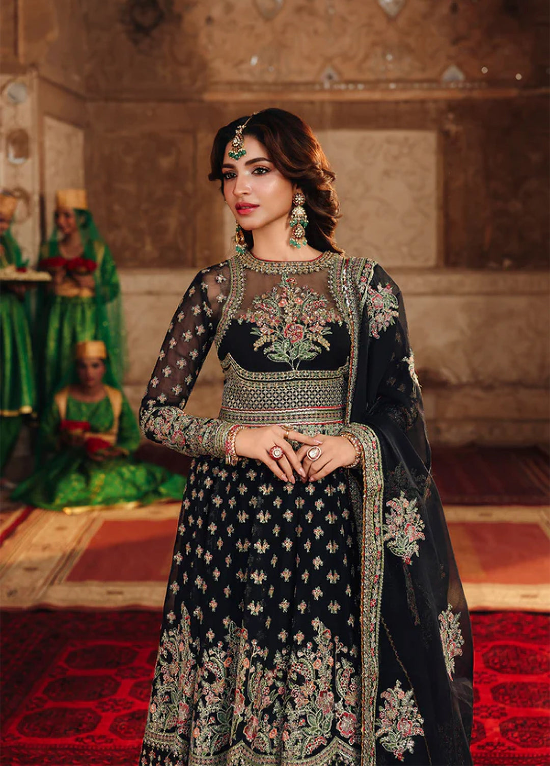 Silsila by Meeral Pret Embroidered Organza 3 Piece Meharbano - Festive Collection