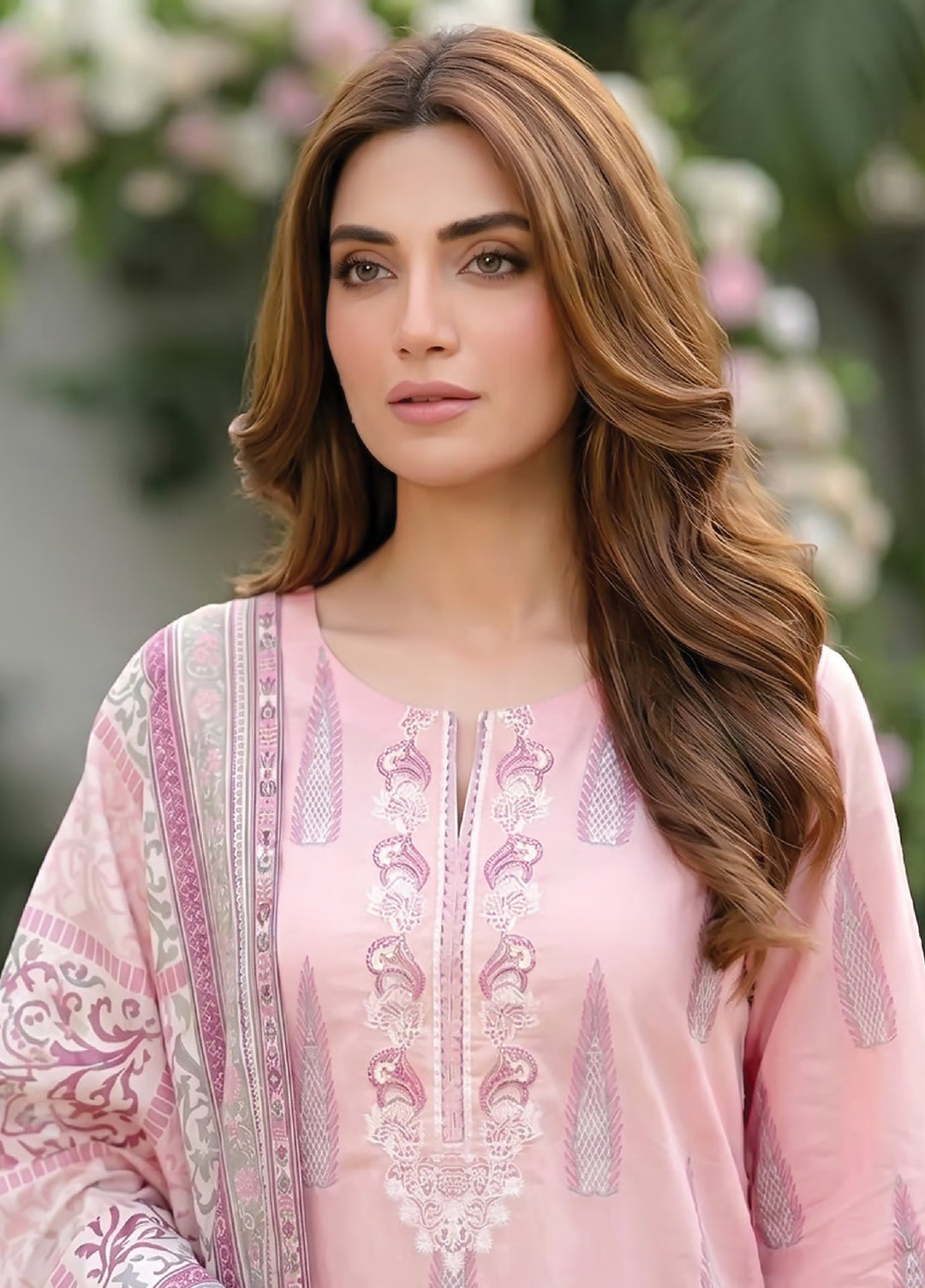Essentials by Lakhany Unstitched Printed Lawn 3 Piece Suit LSM26UEL LG-MM-1038 - Summer Collection